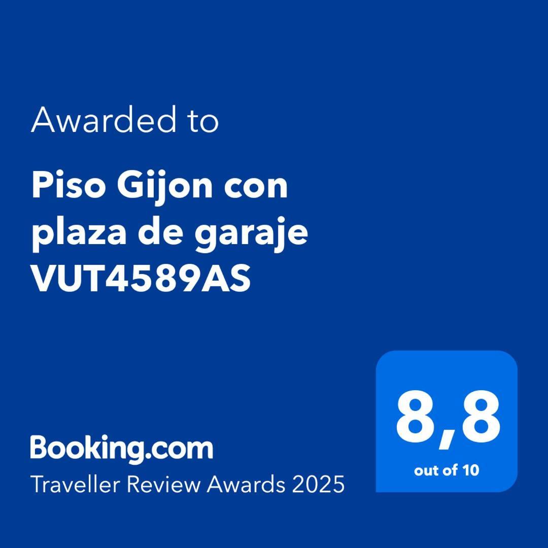 Piso Gijon Con Plaza De Garaje Vut4589As Appartement Buitenkant foto
